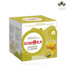 کپسول قهوه دولچه گوستو جیموکا مدل زنجبیل لیمو Gimoka Zenzero E Limone